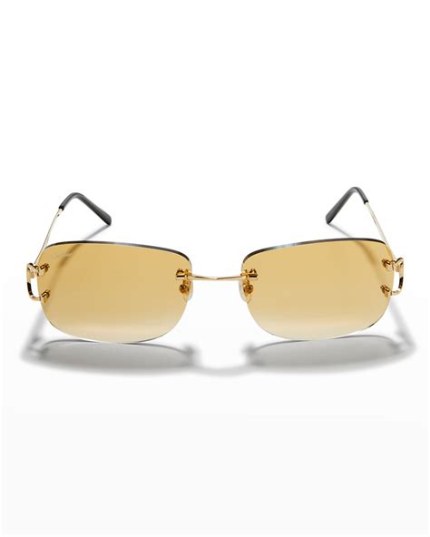 cheap mens cartier glasses|cartier rimless glasses men's.